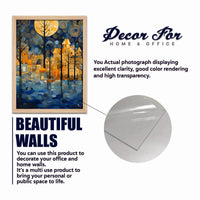 Artistic City & Nature Wall Frame Set of Four