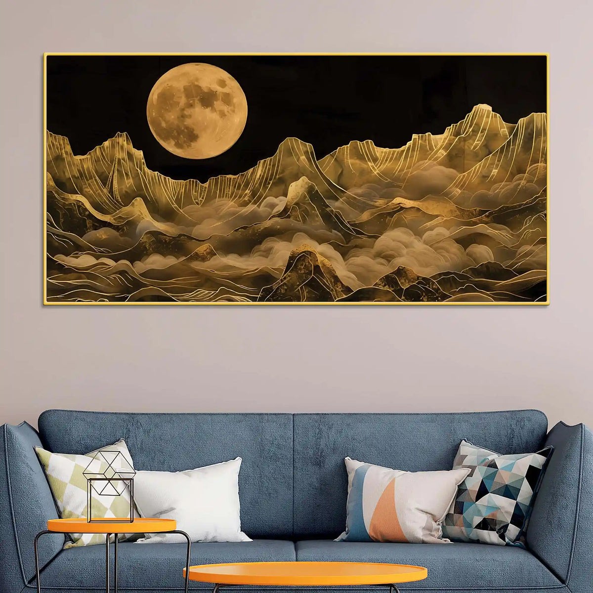 Artistic Decorative Abstract Canvas Wall Art Painting