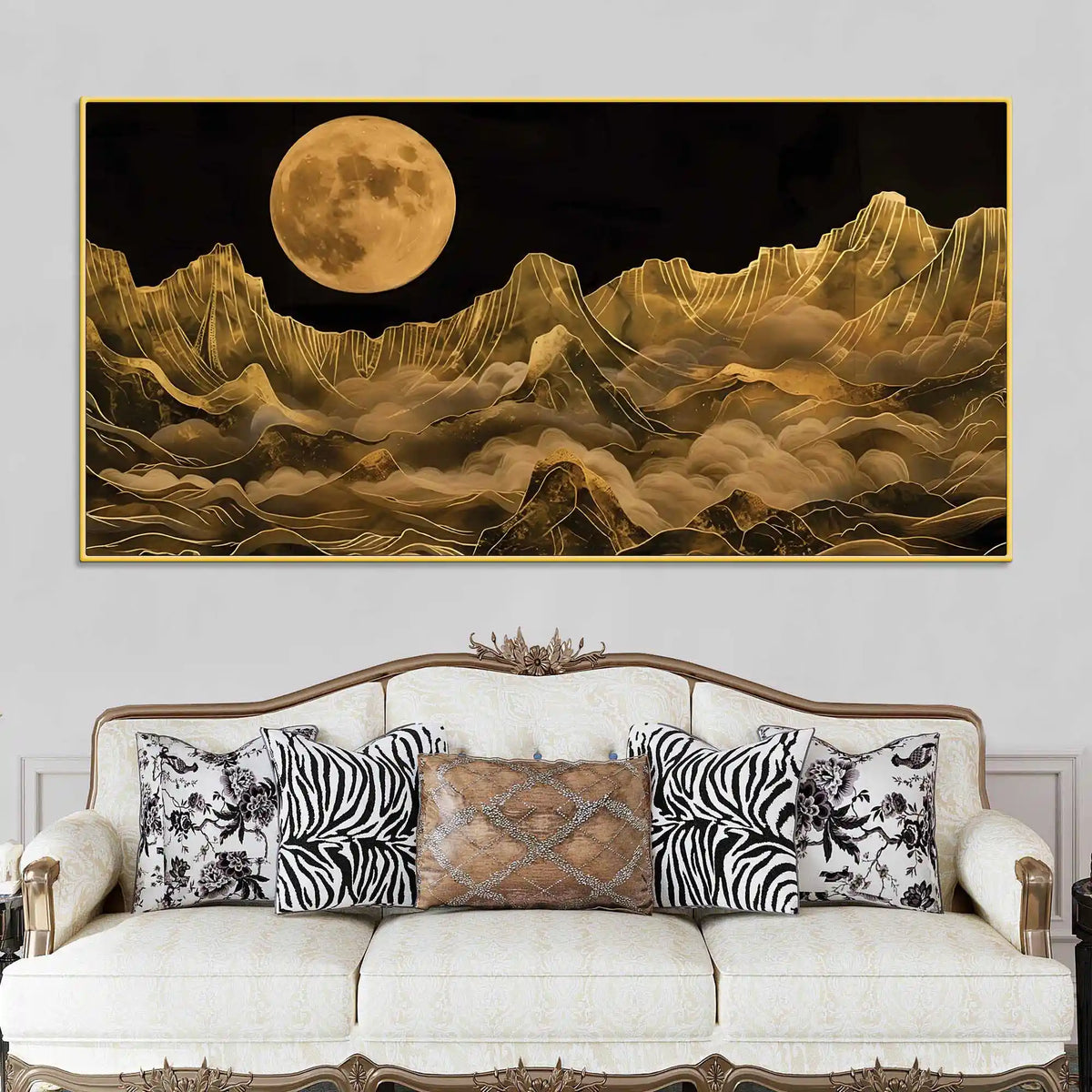 Artistic Decorative Abstract Canvas Wall Art Painting
