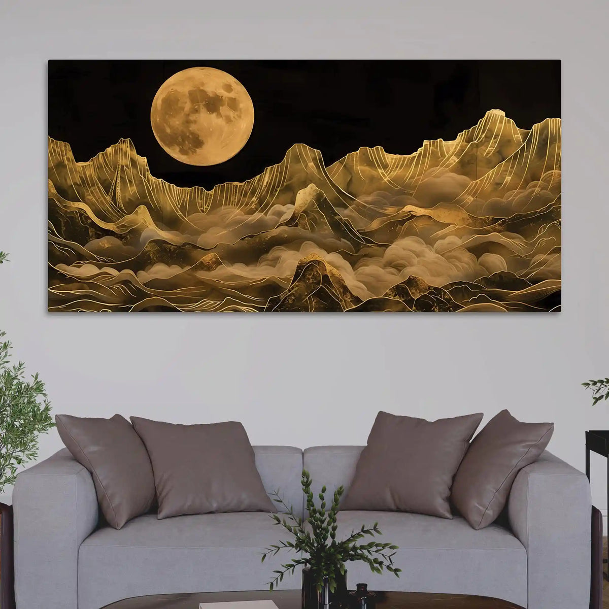 Artistic Decorative Abstract Canvas Wall Art Painting