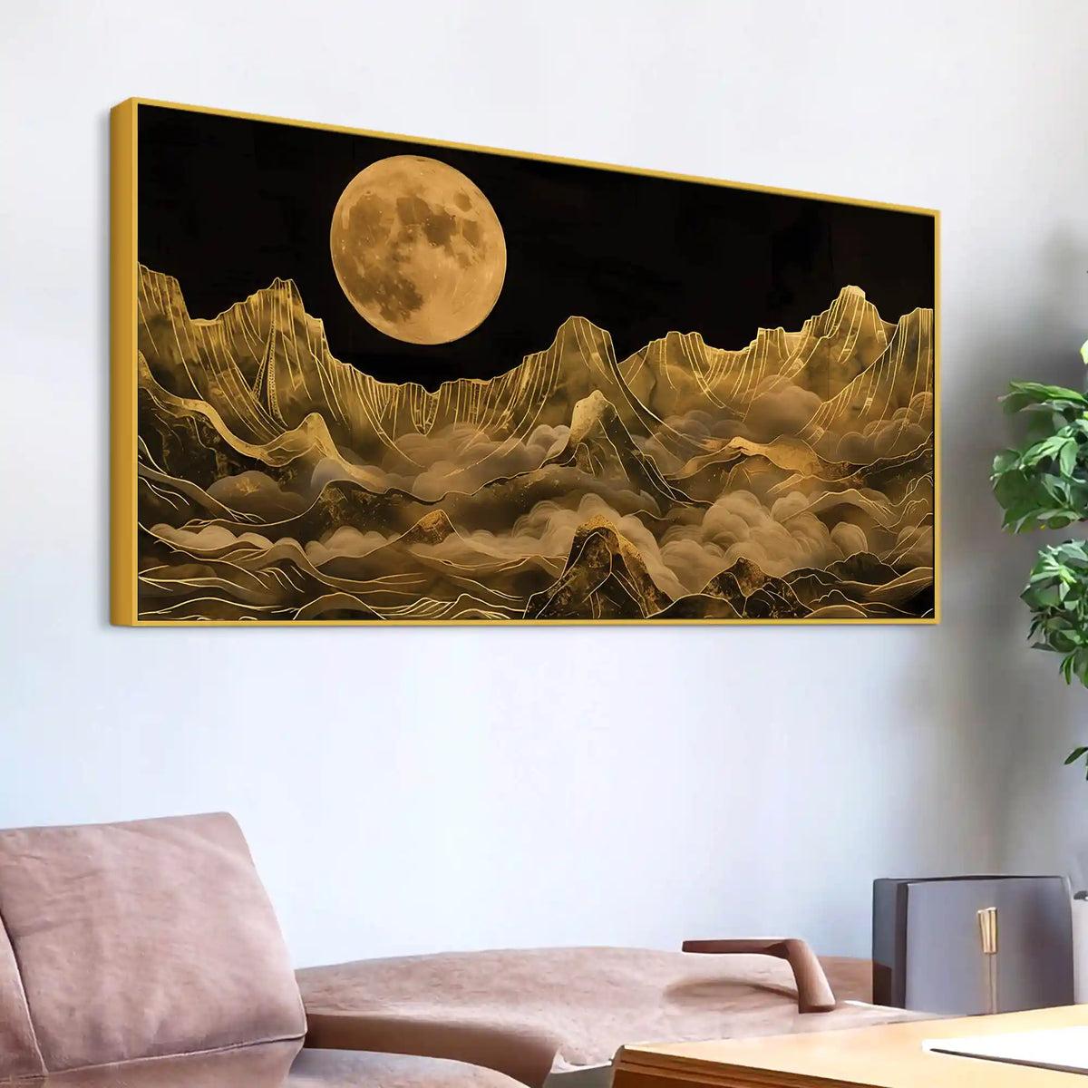 Artistic Decorative Abstract Canvas Wall Art Painting