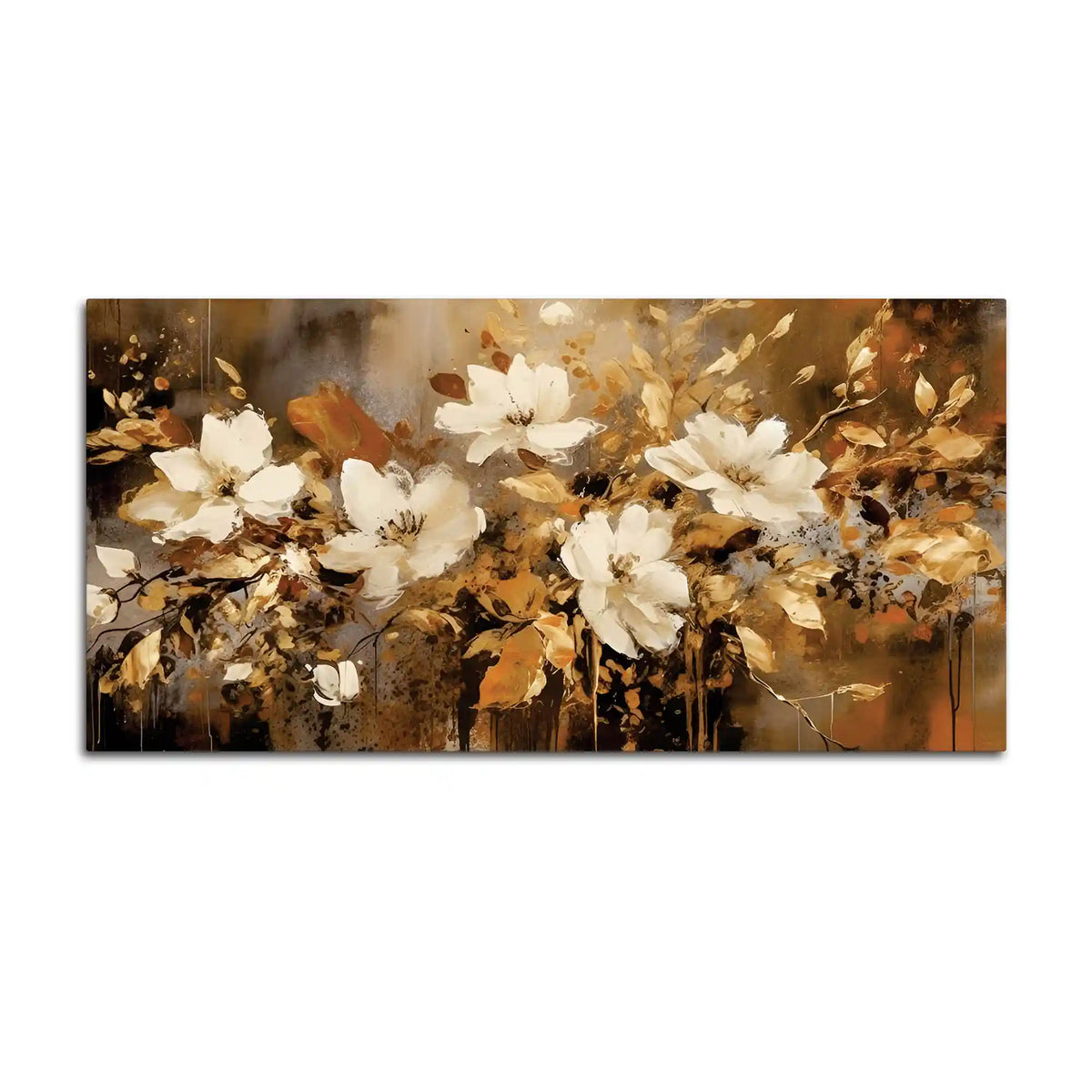 Artistic Floral Canvas Wall Décor Painting for Home Décor