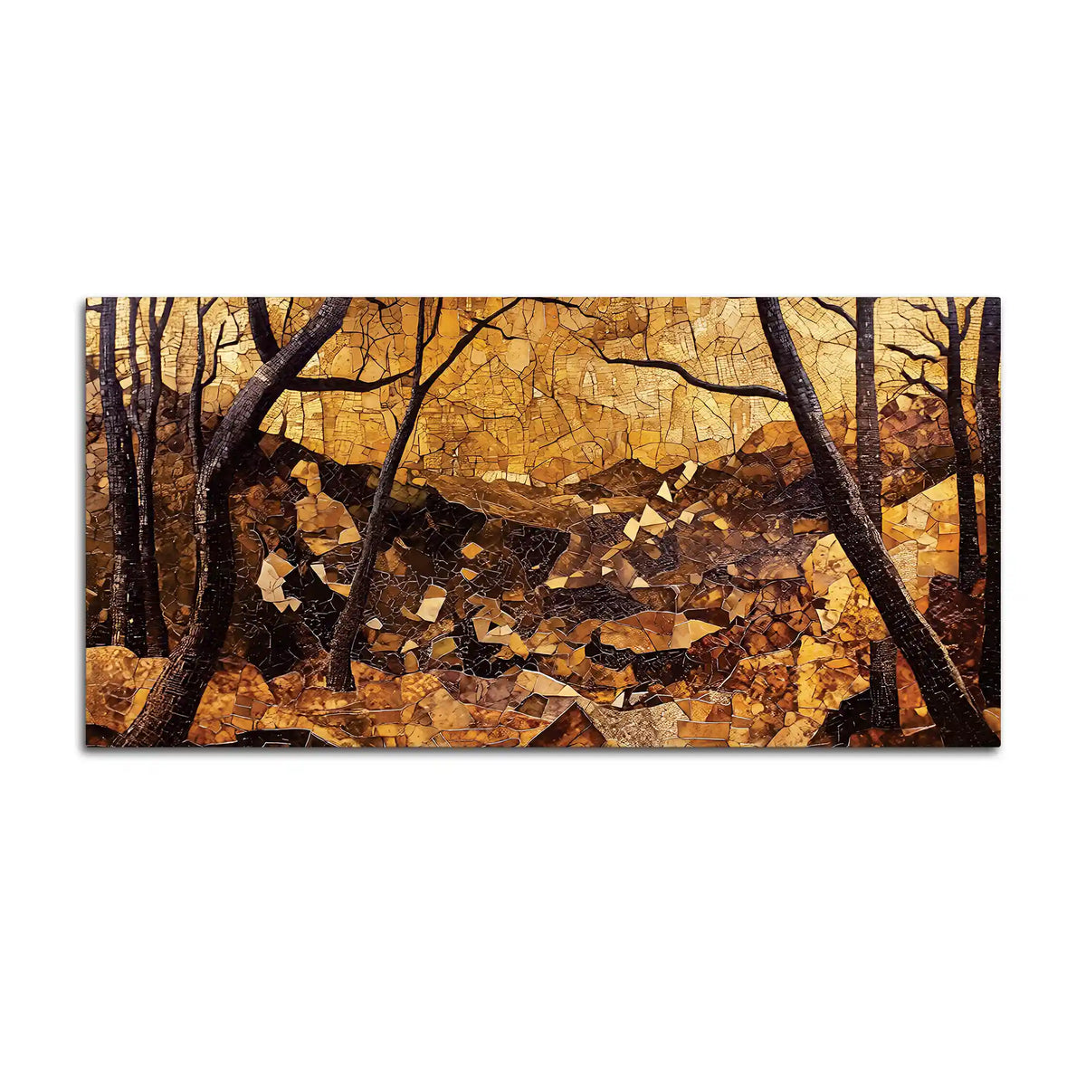 Artistic Luxury Wall Decor Forest Canvas Painting