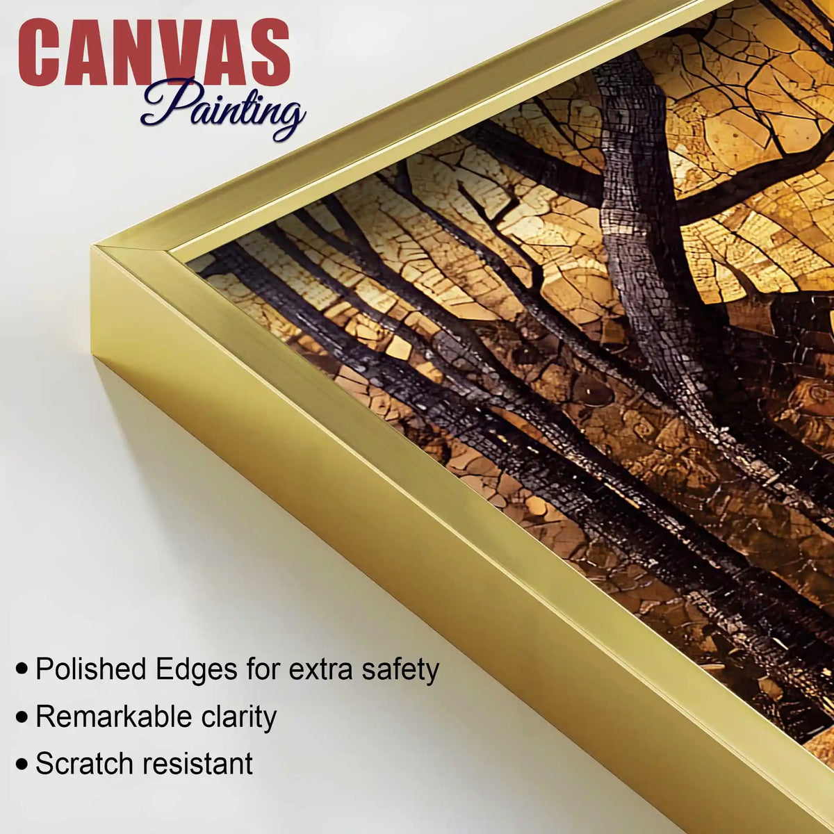 Artistic Luxury Wall Decor Forest Canvas Painting