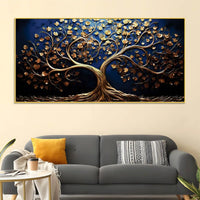 Artistic Modern Tree of Life Canvas Painting for Living Room