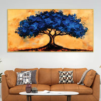 Artistic Tree Canvas Wall Art Painting for Home Decor