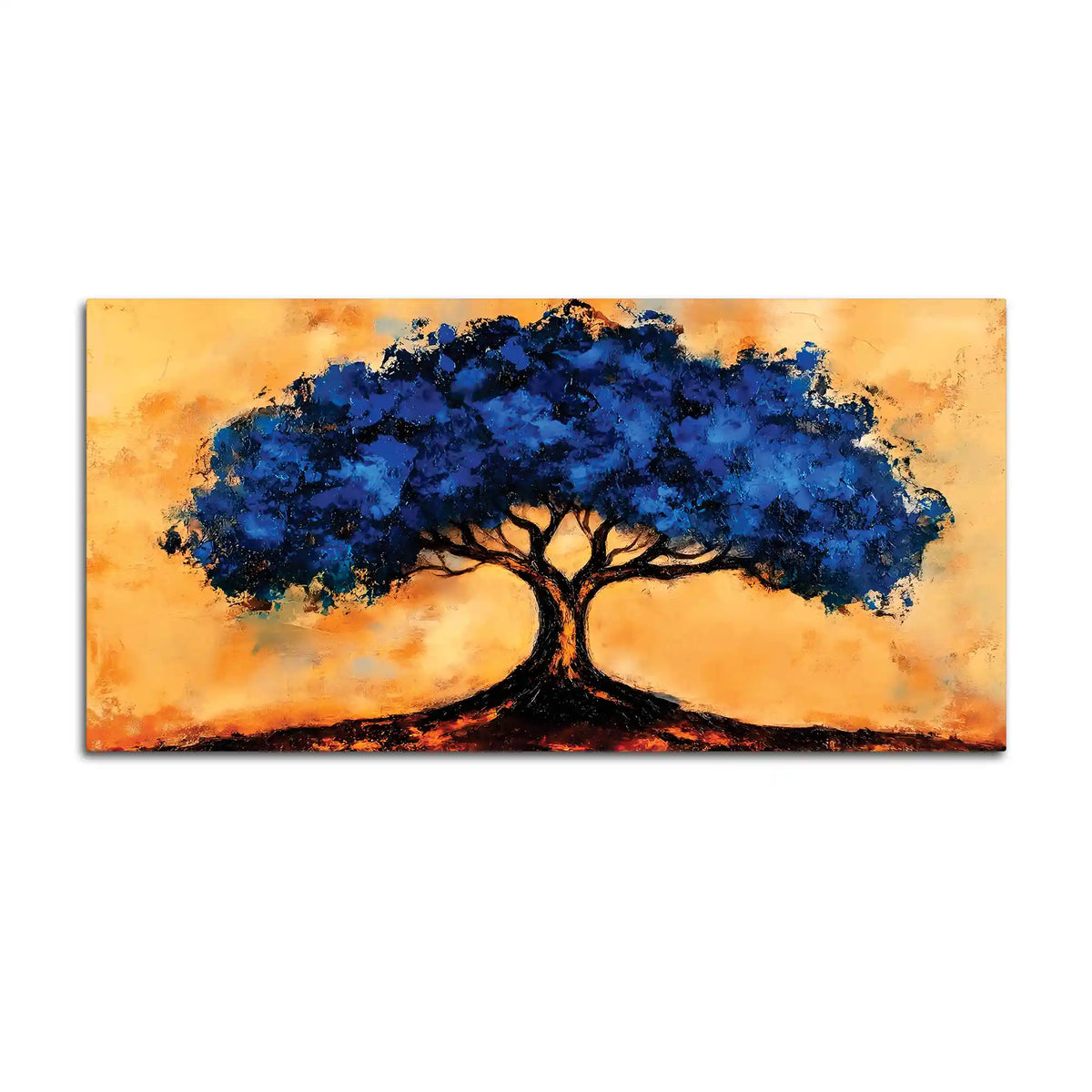 Artistic Tree Canvas Wall Art Painting for Home Decor