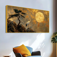 Artistic Zen Wall Art Abstract Canvas Painting for Modern Interiors