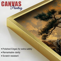 Artistic Zen Wall Art Abstract Canvas Painting for Modern Interiors