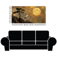 Artistic Zen Wall Art Abstract Canvas Painting for Modern Interiors