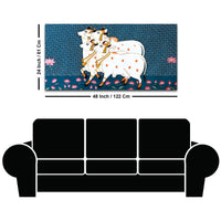 Auspicious Cow Pichwai Art Religious Wall Painting
