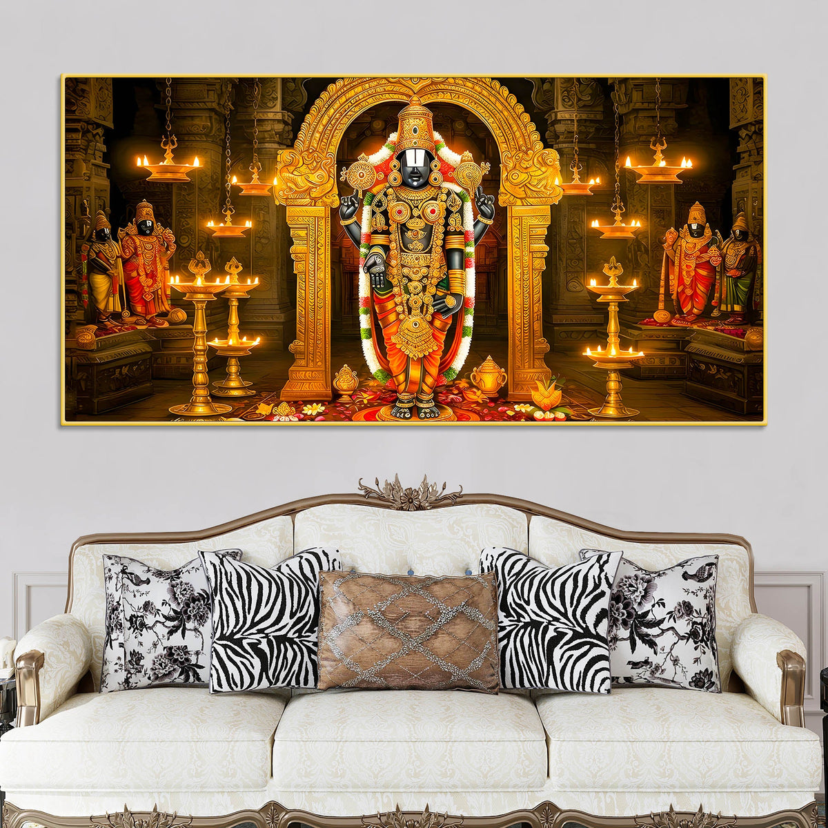 Balaji Canvas Painting for Living Room Wall Décor