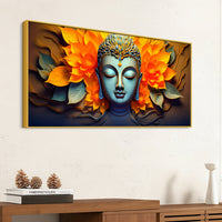 Beautiful Buddha Wall Painting for Modern Home Décor