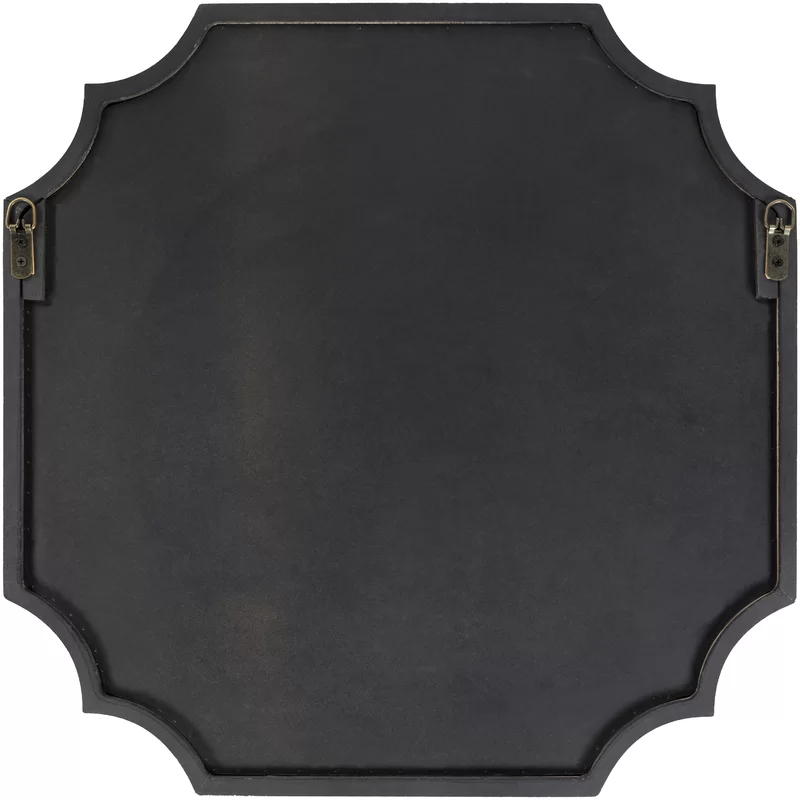 Beautiful Golden Artistic Designer Wooden Framed Wall Mirror