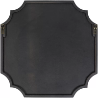 Beautiful Golden Artistic Designer Wooden Framed Wall Mirror