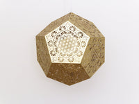 Beautiful Laser-Cut Ceiling Light