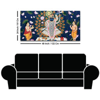Beautiful Pichwai Art of Shrinath ji Wall Painting