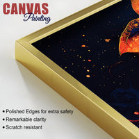 Beloved Lord Ganesha Luxury Canvas Wall Painting for Home & Office Spaces – Modern Religious Wall Art