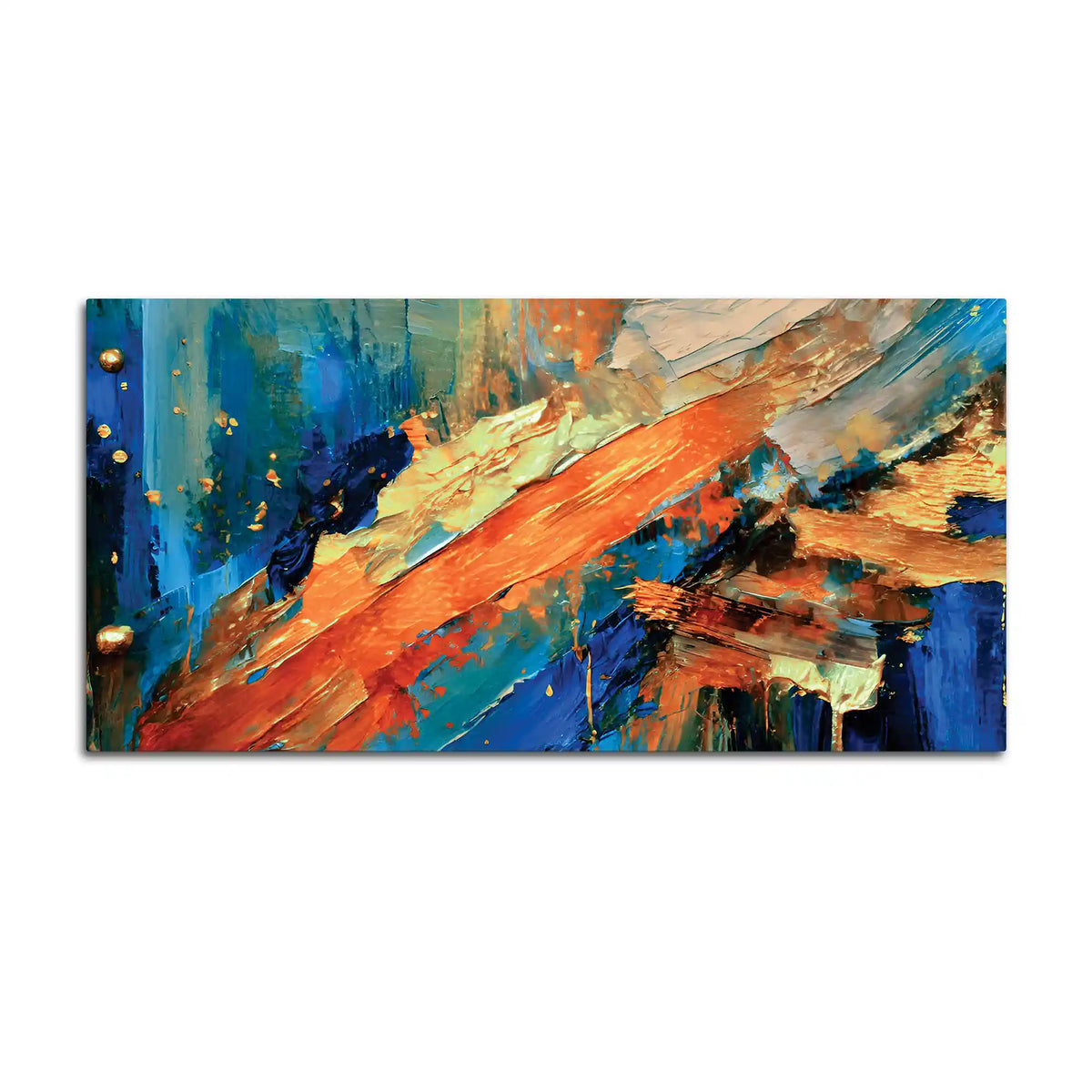 Bold Abstract Canvas Painting for Home & Office Decor