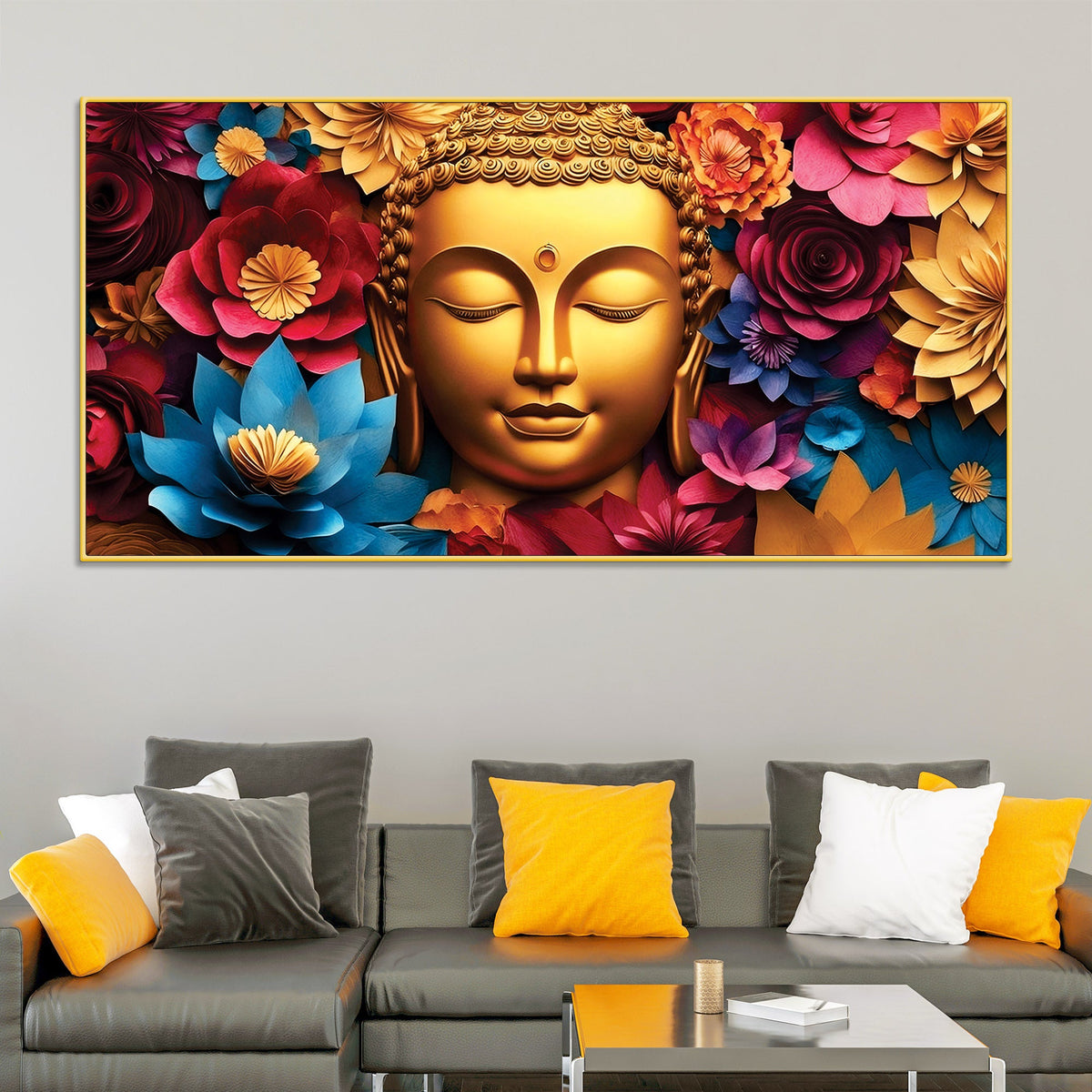 Buddha Aesthetic Painting for Living Room