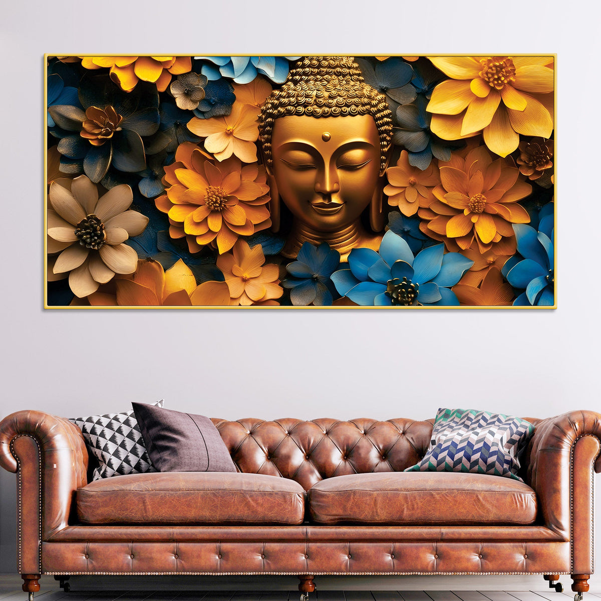 Buddha Calm Soul Painting for Living Room