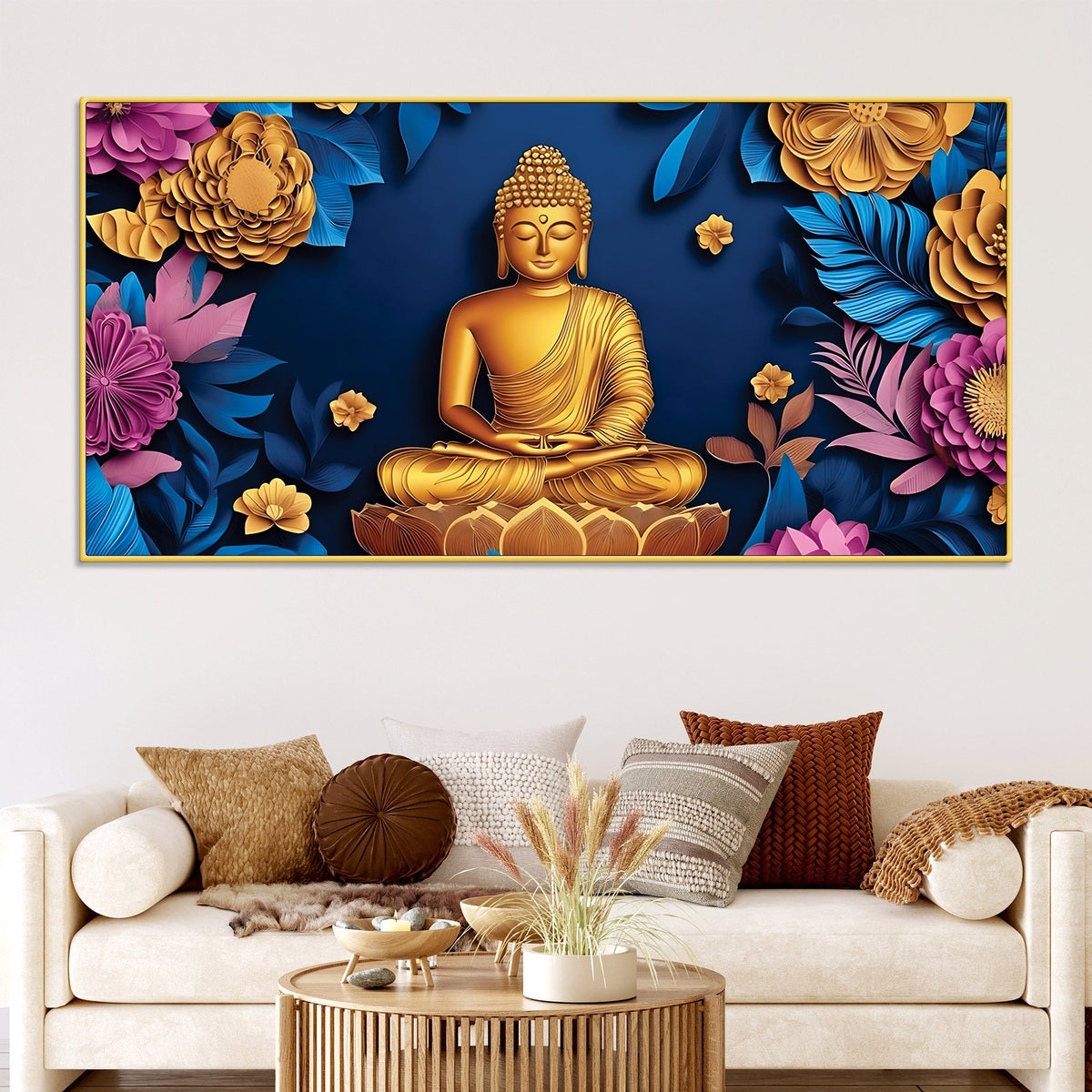 Buddha Calmness Painting for Wall Display