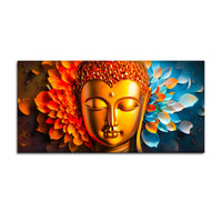 Buddha Canvas Painting for Elegant Living Spaces