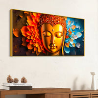 Buddha Canvas Painting for Elegant Living Spaces