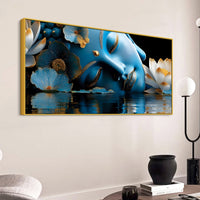 Buddha Canvas Painting for Positive Vibes