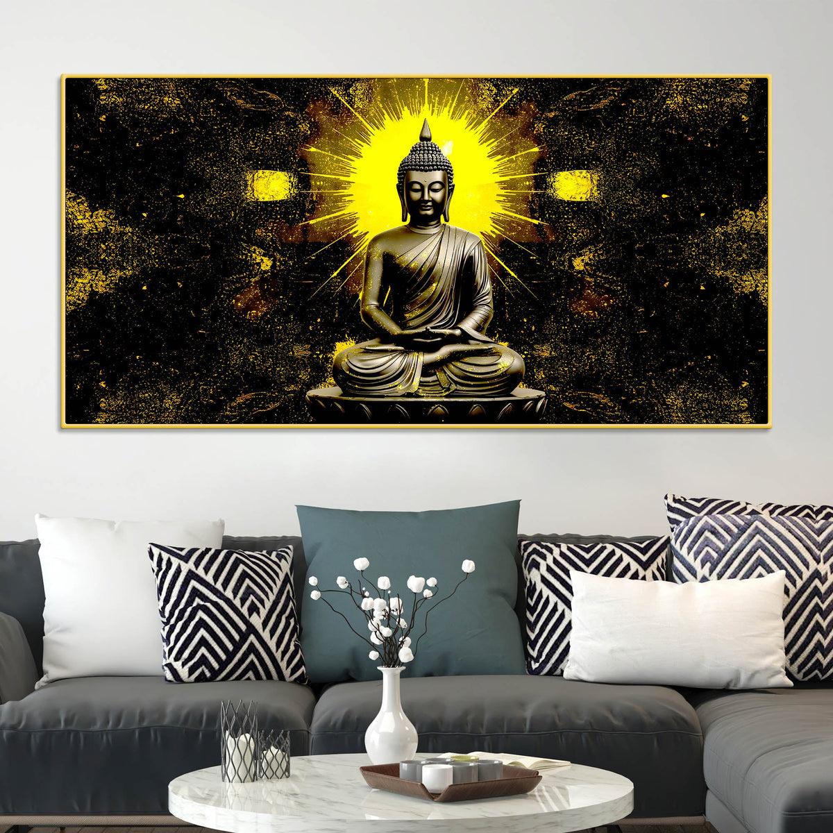 Buddha Canvas Painting for Wall Décor