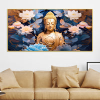 Buddha Canvas Wall Painting for Stylish Home Décor