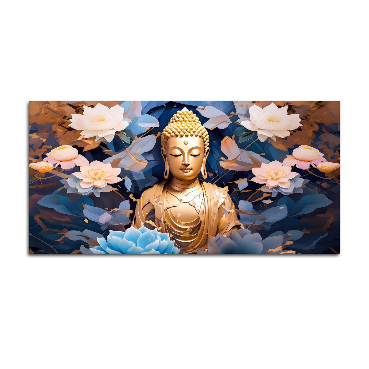 Buddha Canvas Wall Painting for Stylish Home Décor