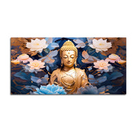 Buddha Canvas Wall Painting for Stylish Home Décor