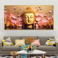 Buddha Conscious Living Painting for Walls