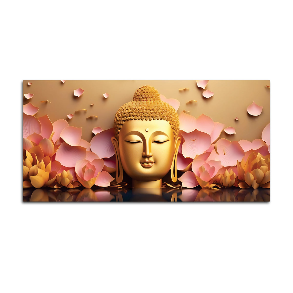 Buddha Conscious Living Painting for Walls