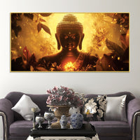 Buddha Energy Painting for Peaceful Ambience