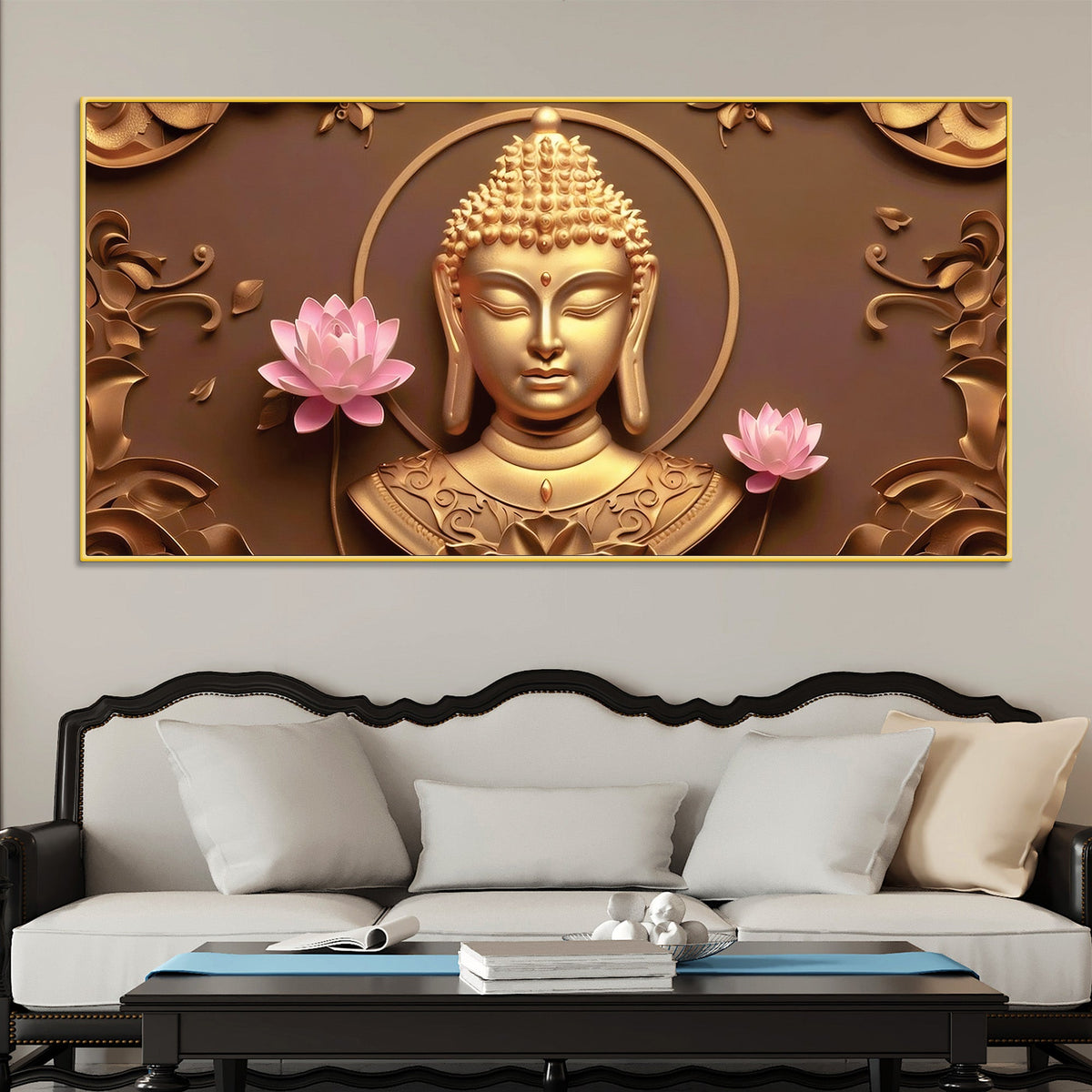 Buddha Graceful Art Painting for Living Room