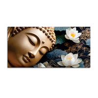 Buddha Floral Painting for Home Decoration