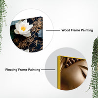 Buddha Floral Painting for Home Decoration