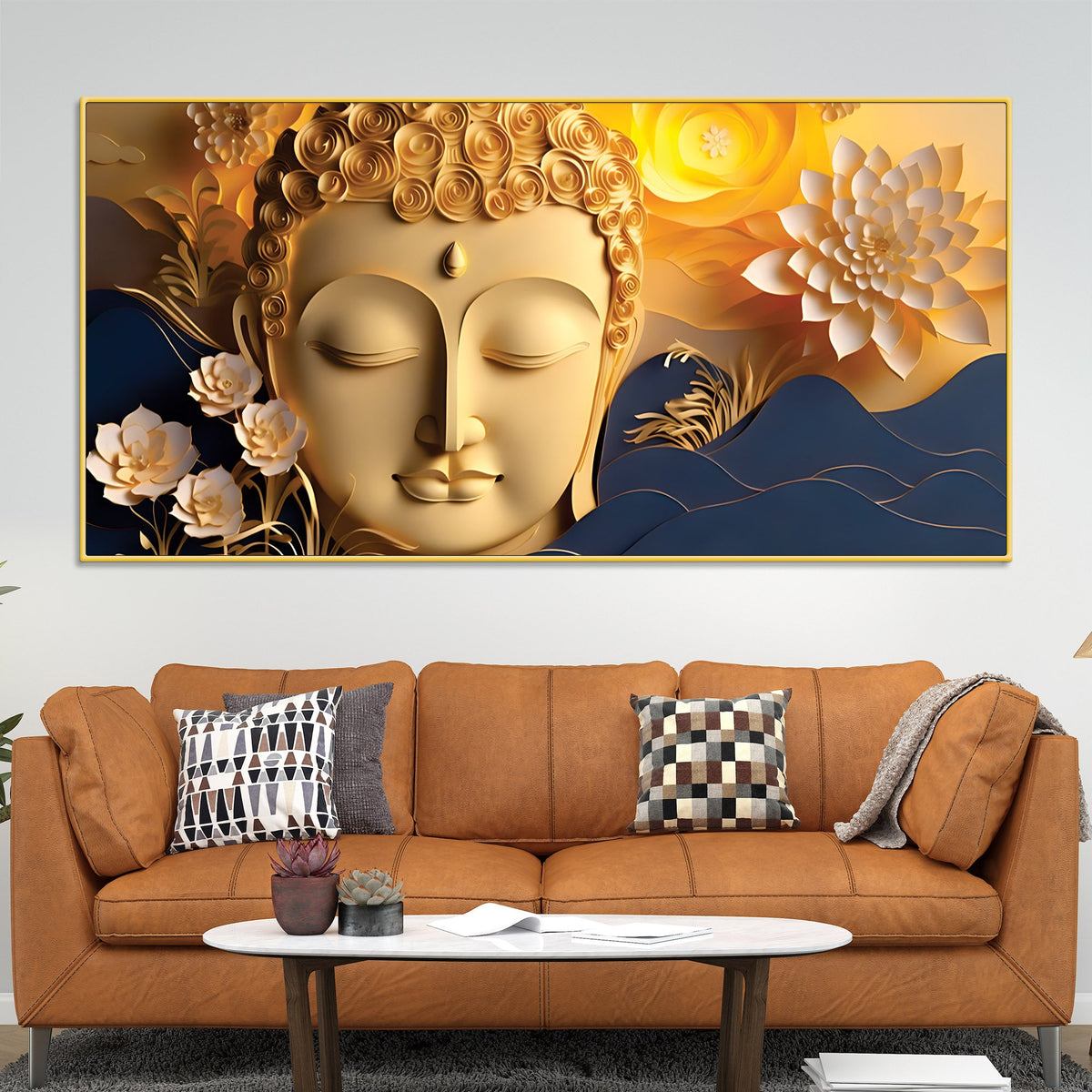 Buddha Modern Spiritual Painting for Wall