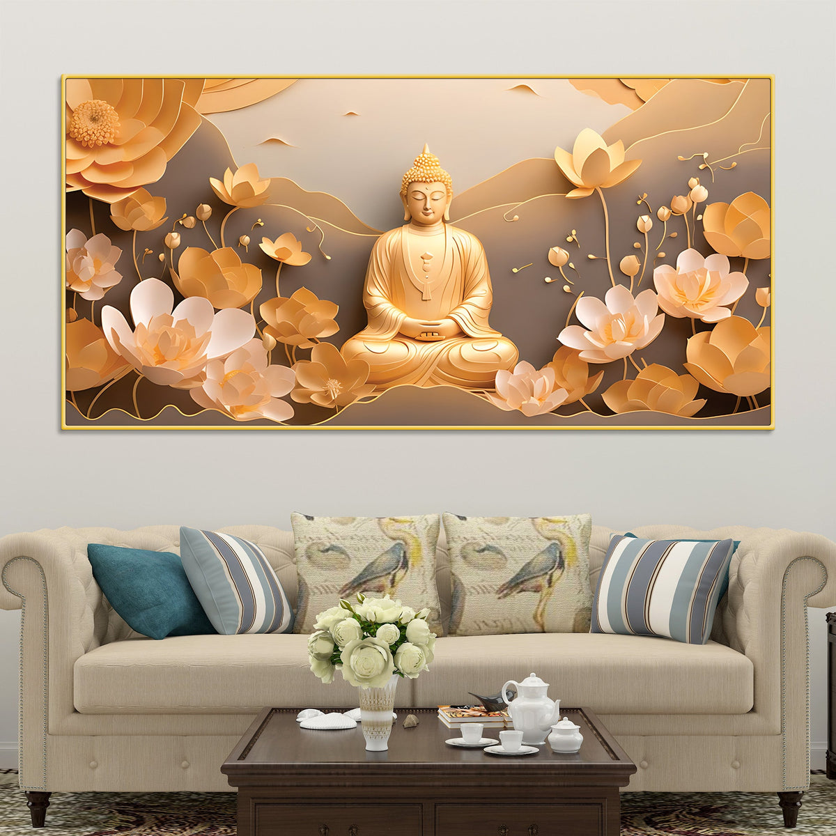 Buddha Premium Art Painting for Decor
