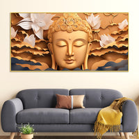 Buddha Sacred Calm Art Painting for Decor