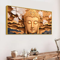 Buddha Sacred Calm Art Painting for Decor