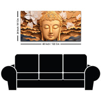 Buddha Sacred Calm Art Painting for Decor