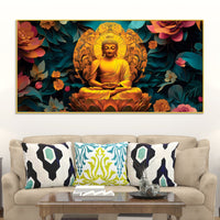 Buddha Sacred Calm Painting for Wall Art