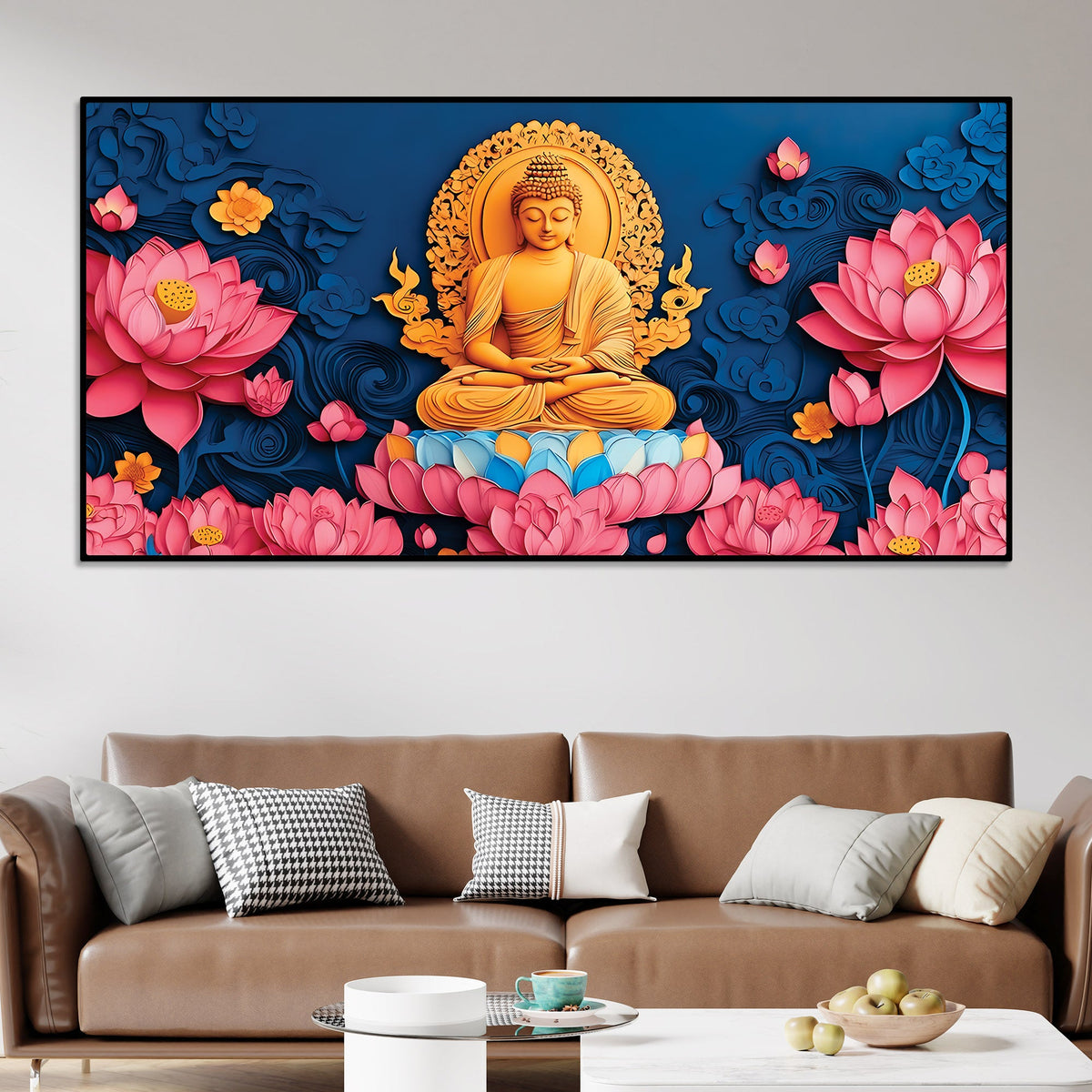 Buddha Serenity Wall Painting for Home