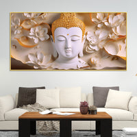 Buddha Spiritual Elegance Painting for Wall