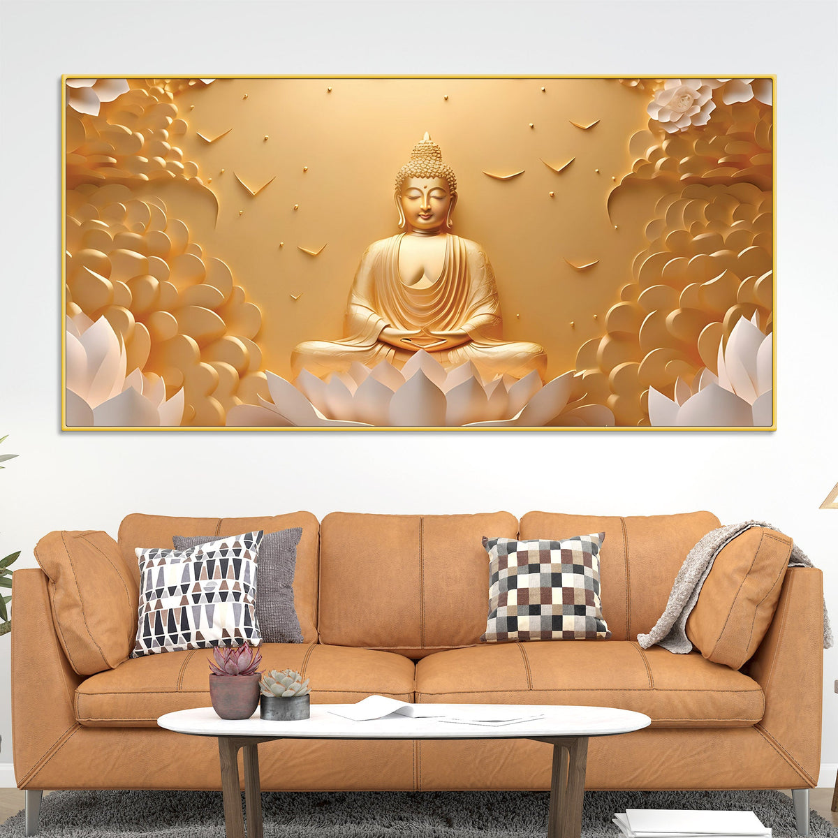 Buddha Spiritual Mood Painting for Home