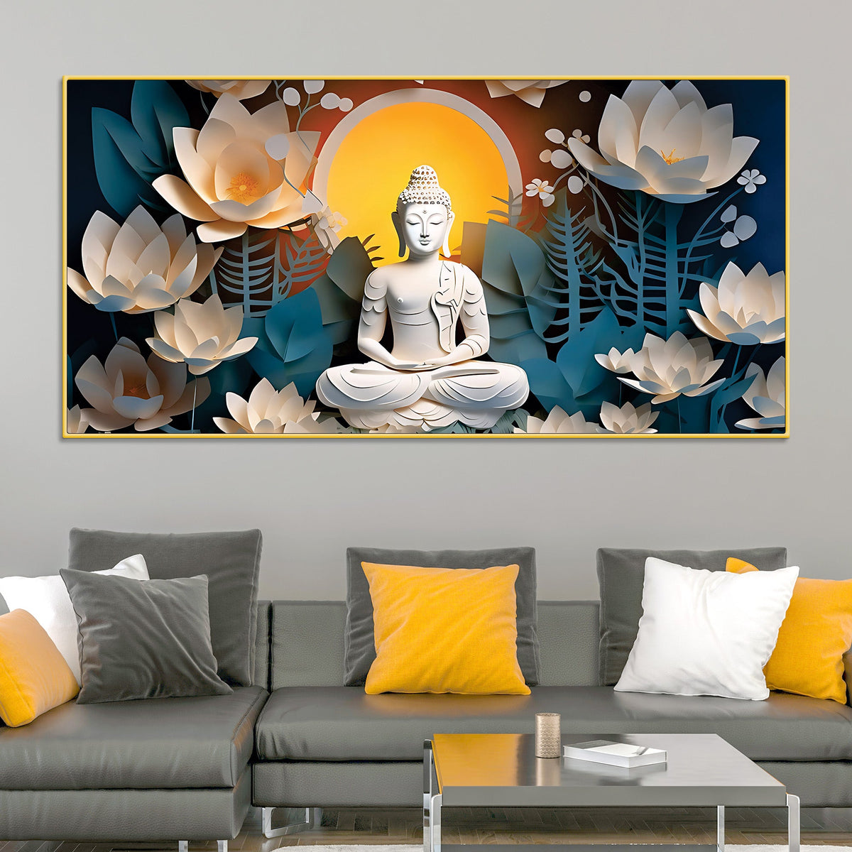 Buddha Spiritual Painting for Home Décor