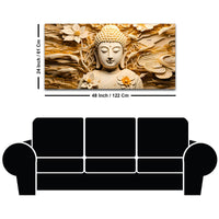 Buddha Spiritual Wall Painting for Home & Office Interior